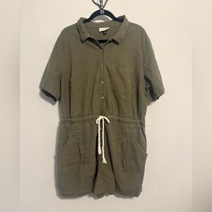 Universal Thread Olive Green Jumpsuit